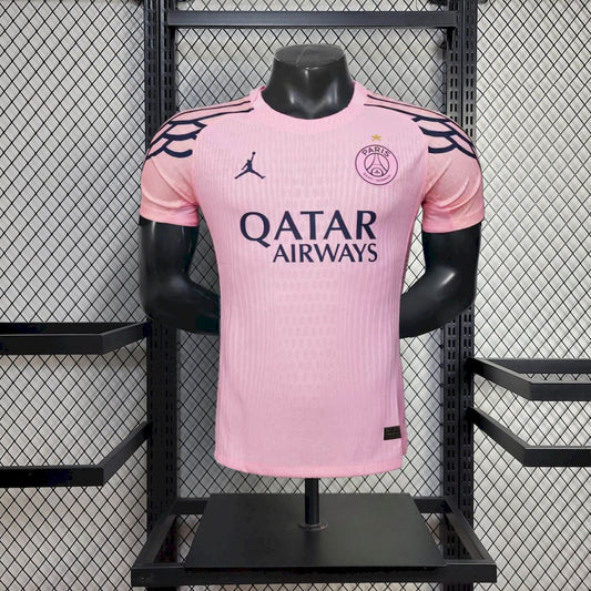 Men's Paris Saint-Germain 2025/26 Player Pink Jersey