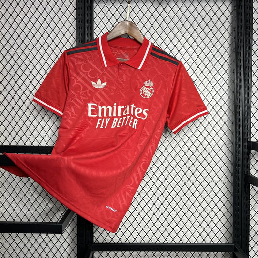 Men's Real Madrid 2024/25 Fan Red Jersey