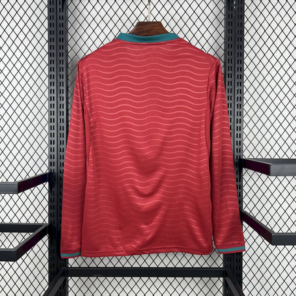 Men's Portugal 2026 World Cup Home Long Sleeve Jeresy
