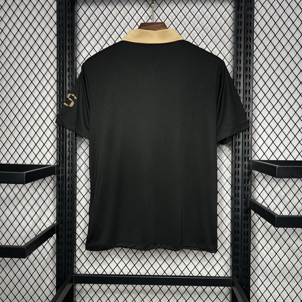 Men’s Barcelona 2024/25 Polo Black Jersey