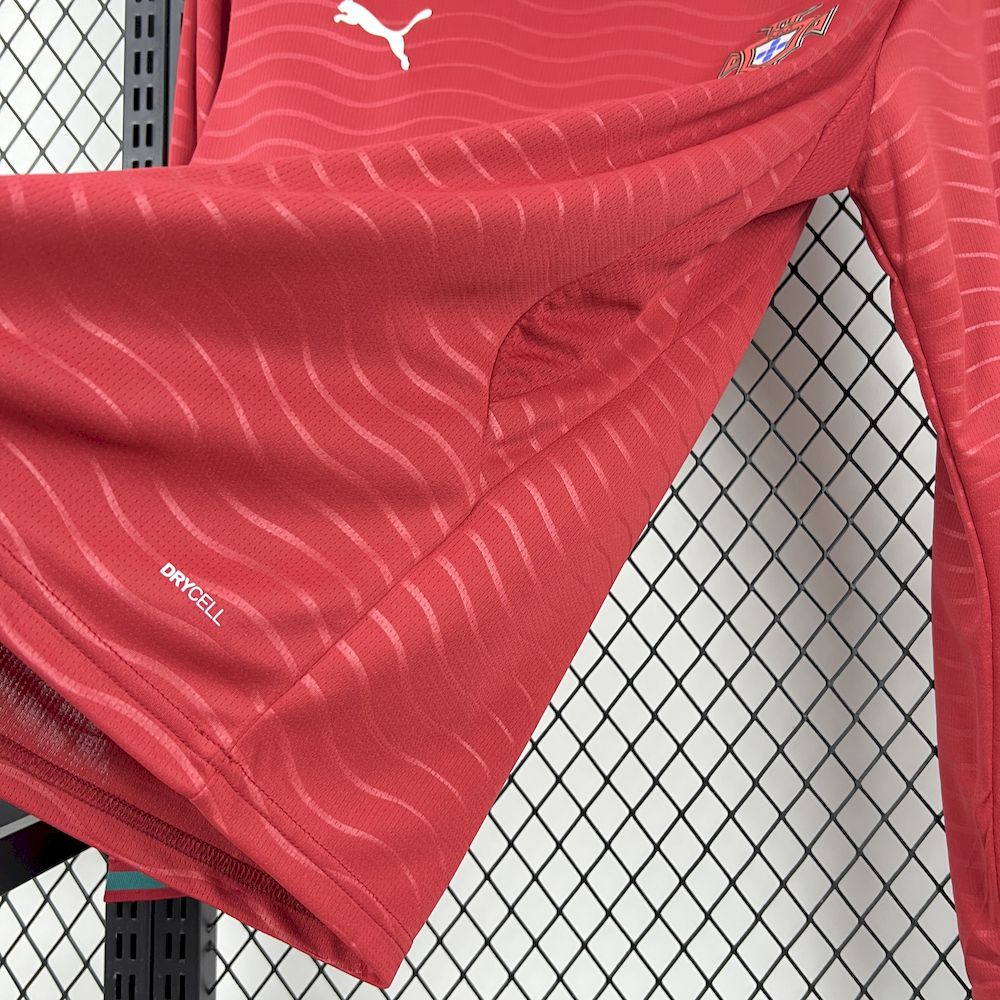 Men's Portugal 2026 World Cup Home Long Sleeve Jeresy