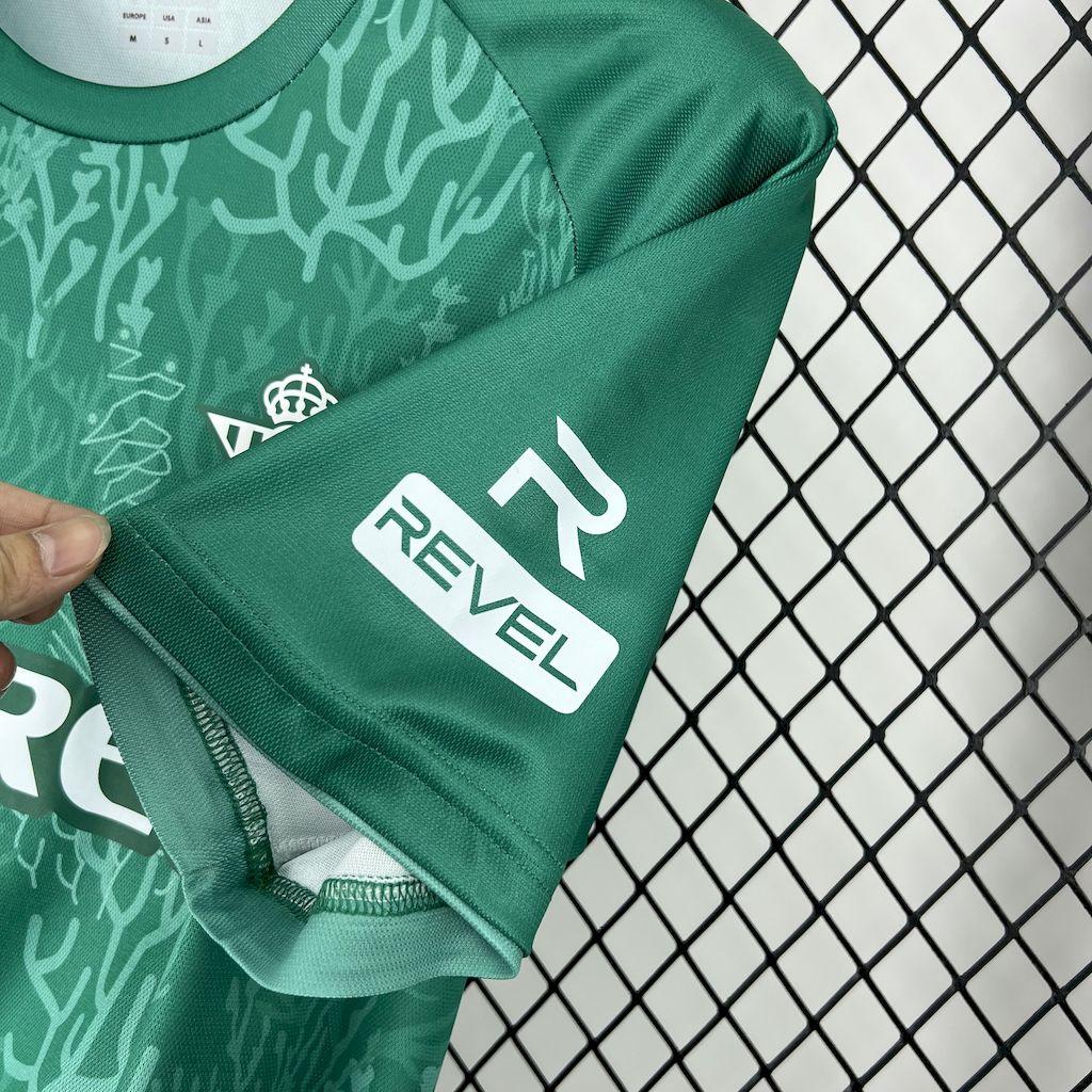 Men’s Real Betis 2024/25 Fan Seaweed theme Jersey