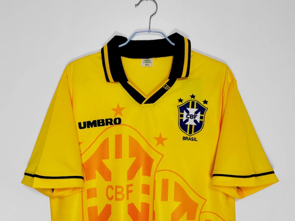 Brazil 1994 Retro Home Jersey