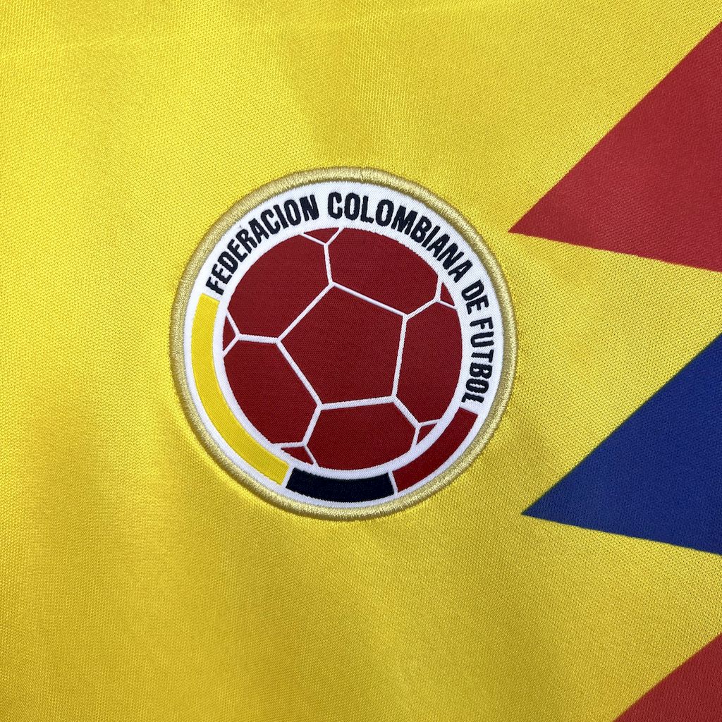 Colombia 1990 Retro Home Jersey