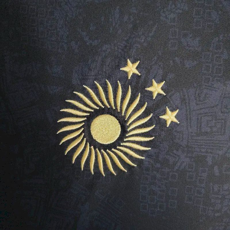 Men's Argentina 2023/24 Black Jersey