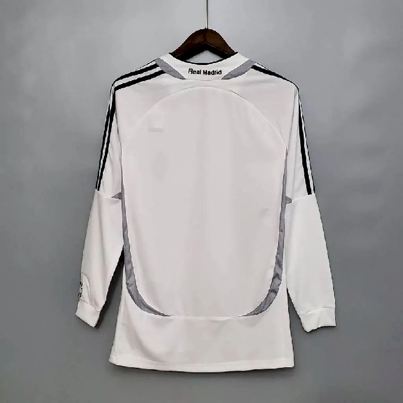 Real Madrid 2006/07 Retro Home Long Sleeves Jersey