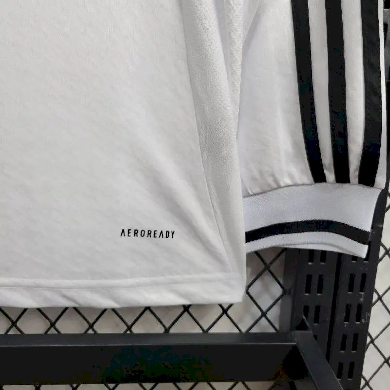 Men's Real Madrid 2024/25 Fan Home Long Sleeves Jersey