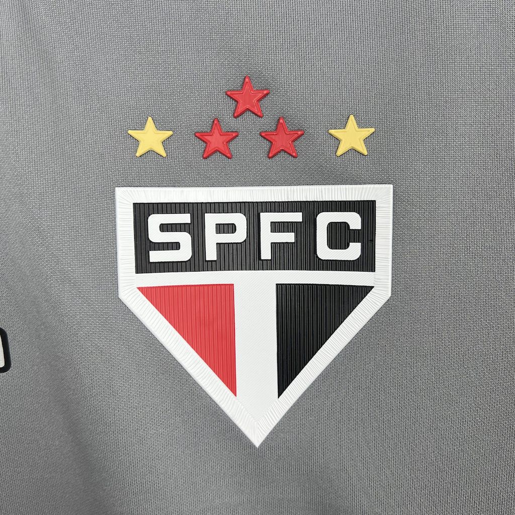 Men's São Paulo 2025/26 Grey Jersey