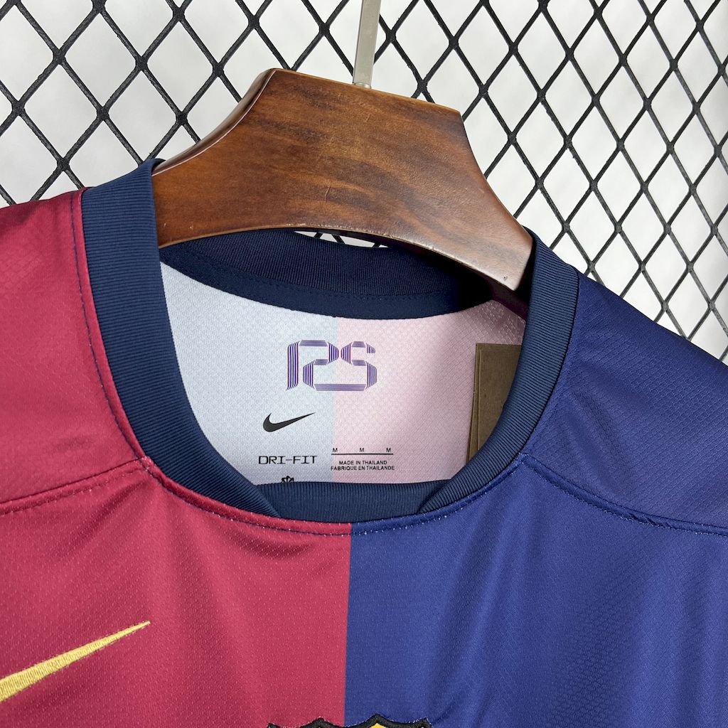 Men’s Barcelona 2024/25 Home Barcelona Jersey