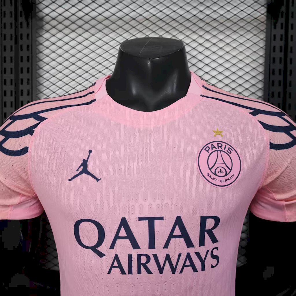 Men's Paris Saint-Germain 2025/26 Player Pink Jersey