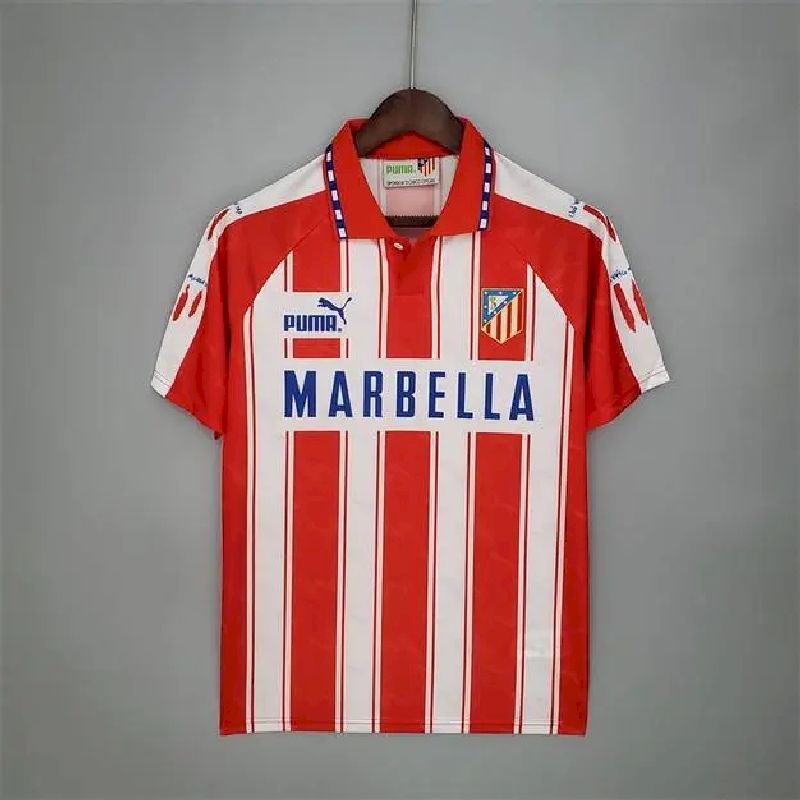 Atletico Madrid 1994/95 Retro Home Jersey