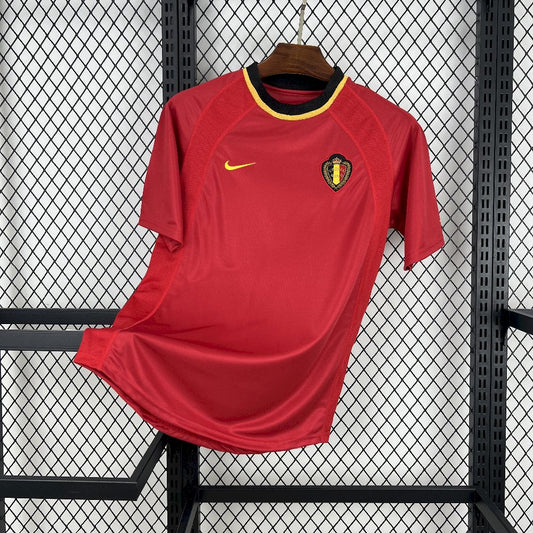 Belgium 2000 Retro Home Jersey