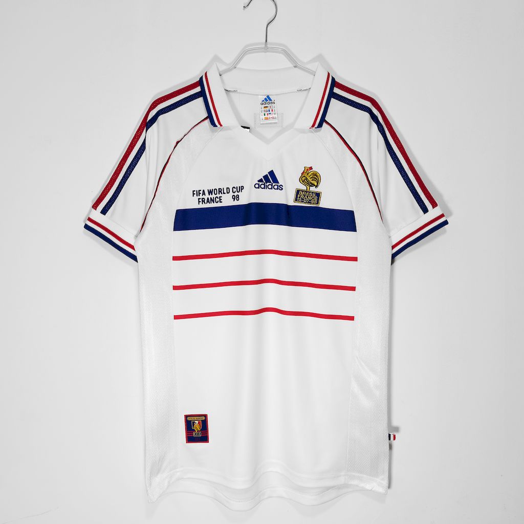 France 1998 Retro World Cup Away Jersey