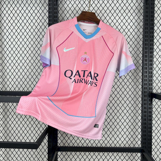 Men's Paris Saint-Germain 2025/26 pink Jersey