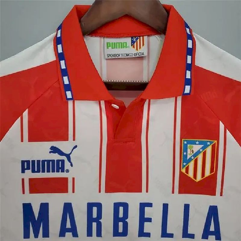 Atletico Madrid 1994/95 Retro Home Jersey