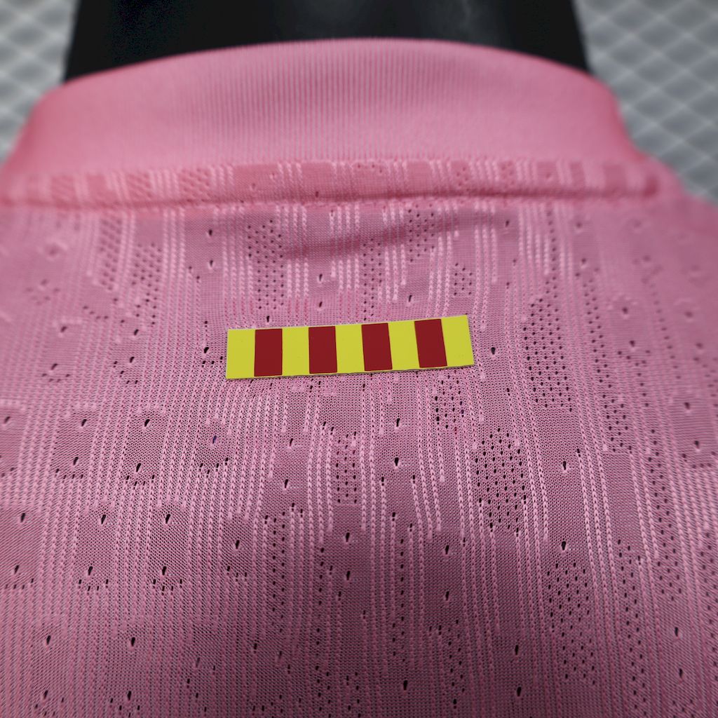 Men’s Barcelona 2025/26 Player Rose Pink Special Edition Jersey