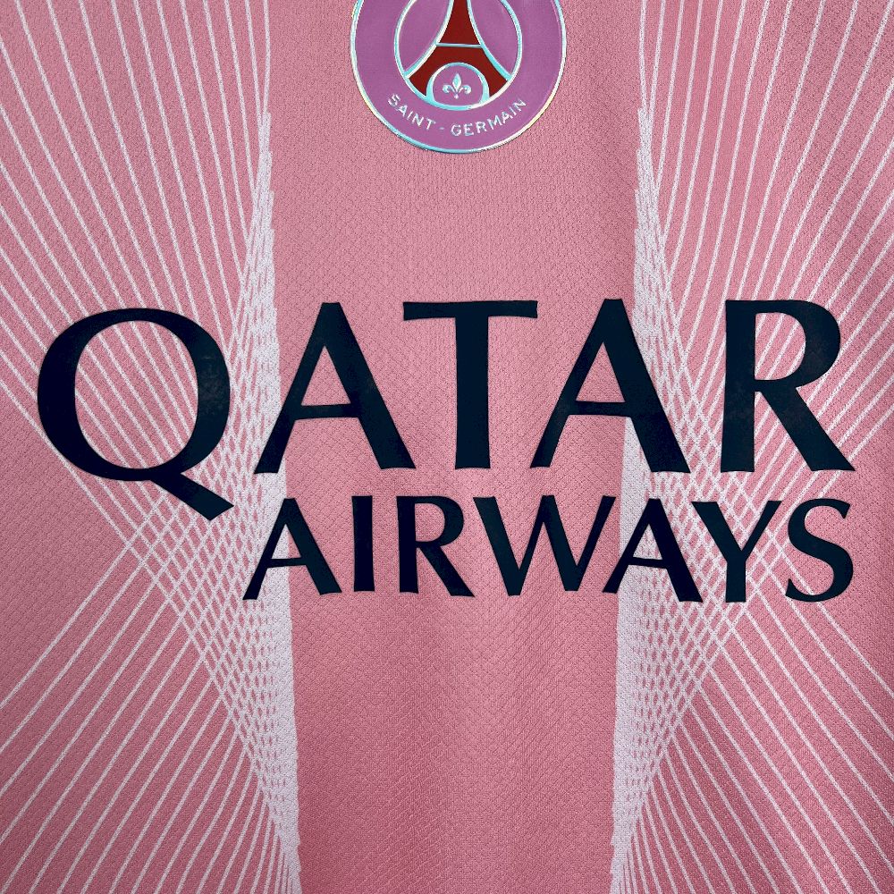 Men's Paris Saint-Germain 2025/26 pink Jersey