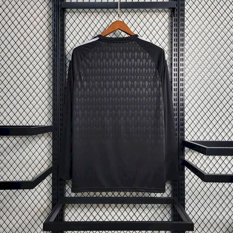 Men's Argentina 2023/24 Black Long Sleeve Jersey