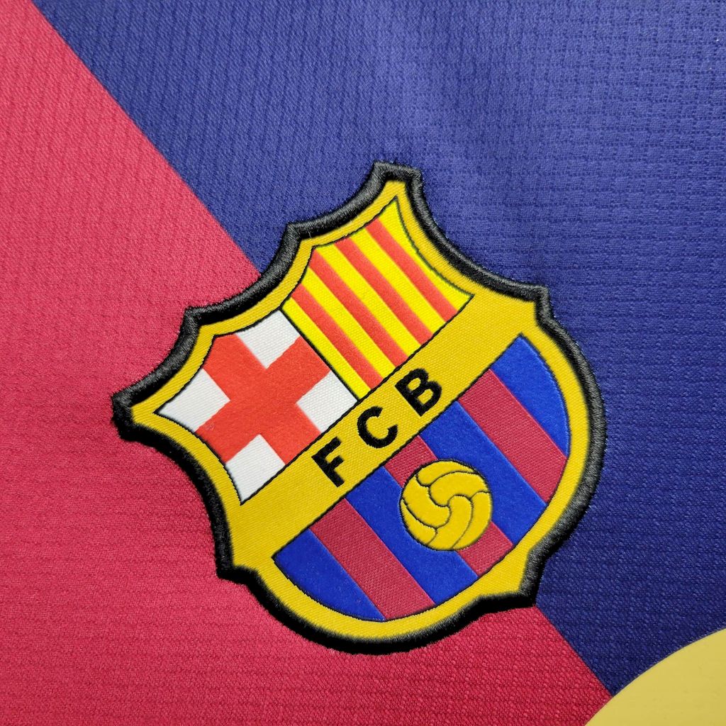 Men’s Barcelona 2024/25 Fan Local Sponsor Coldplay Jersey