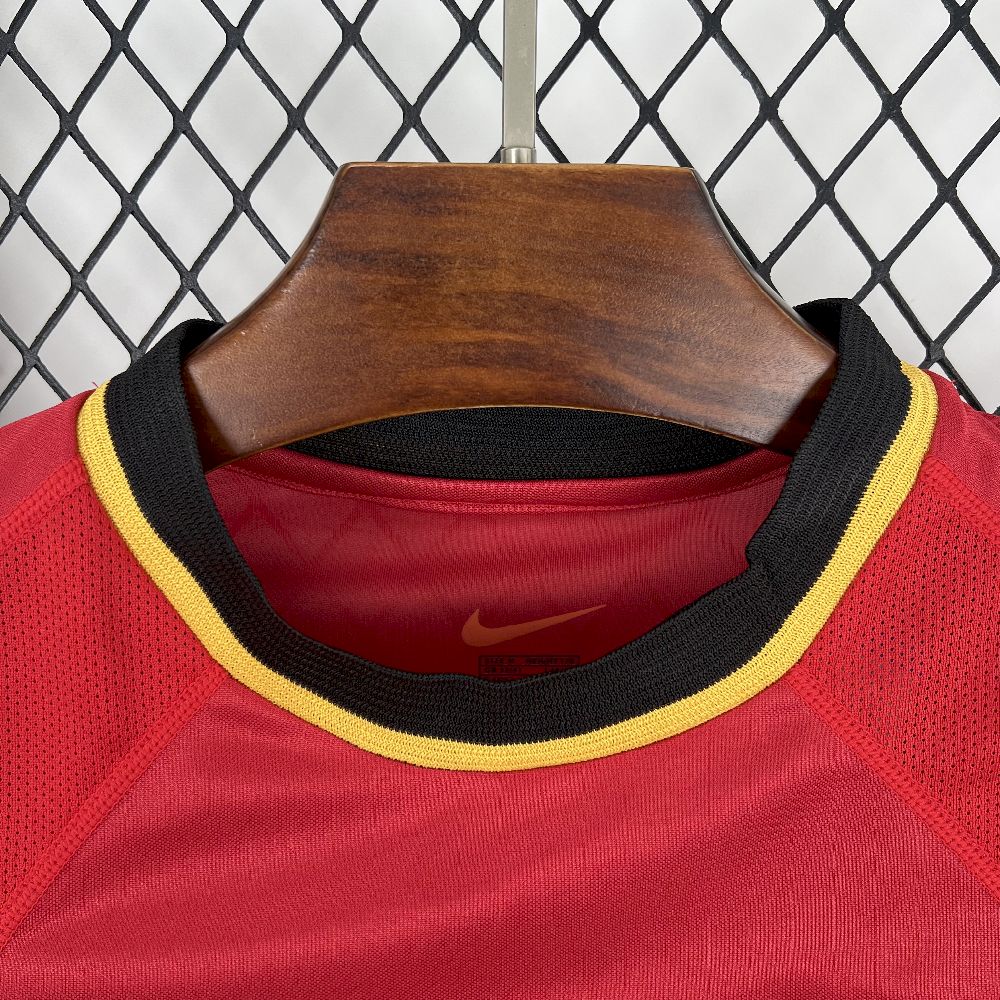 Belgium 2000 Retro Home Jersey