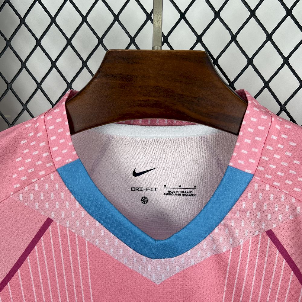 Men's Paris Saint-Germain 2025/26 pink Jersey