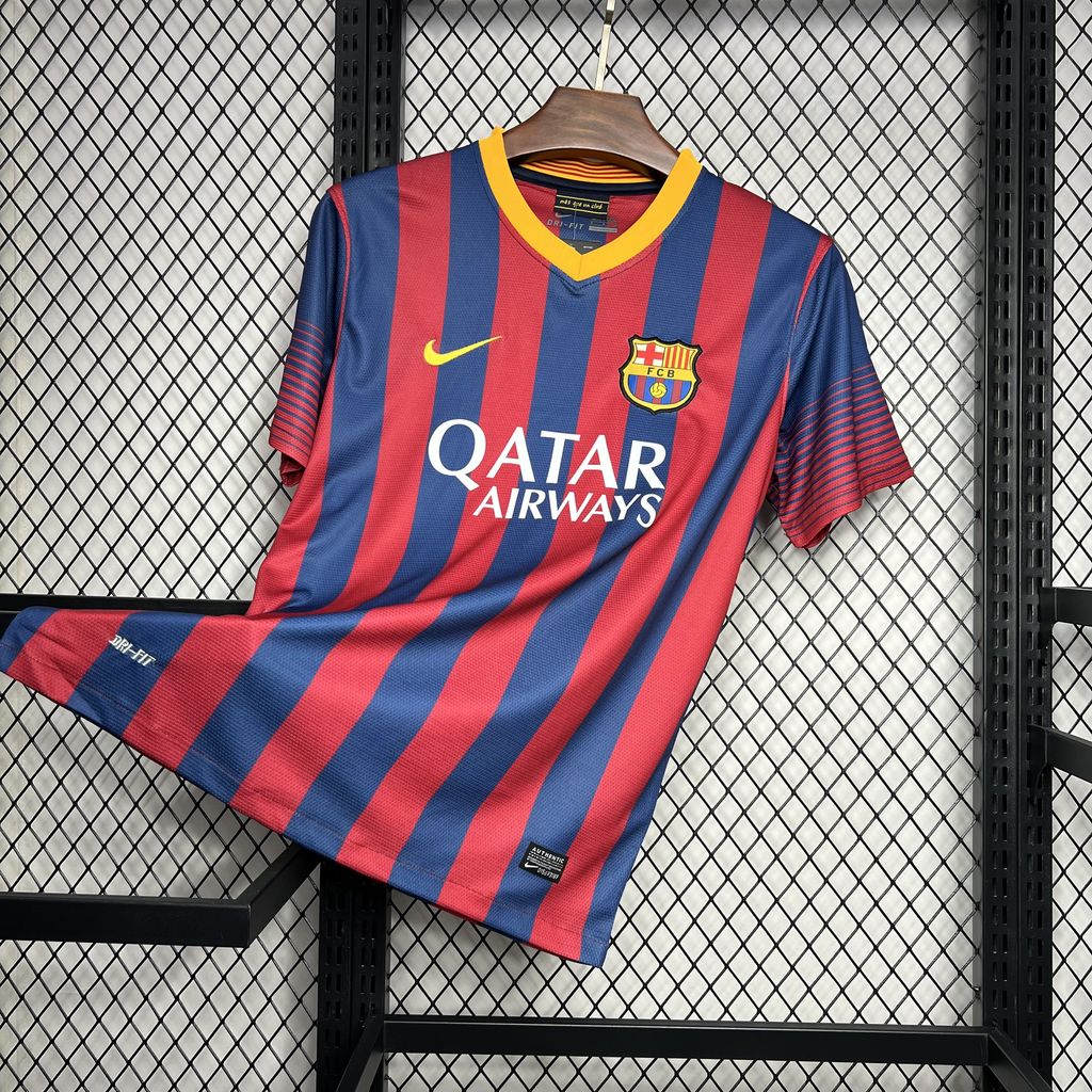 Barcelona 2013/14 Retro Home Jersey