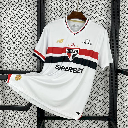 Men's São Paulo 2025/26 Retro Home Jersey