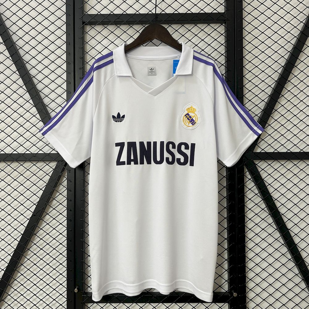 Real Madrid 1984/85 Retro Home Jersey