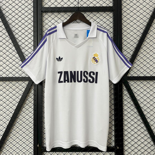 Real Madrid 1984/85 Retro Home Jersey