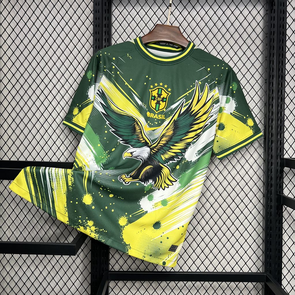 Men's Brazil 2024/25 Eagle kit Jersey