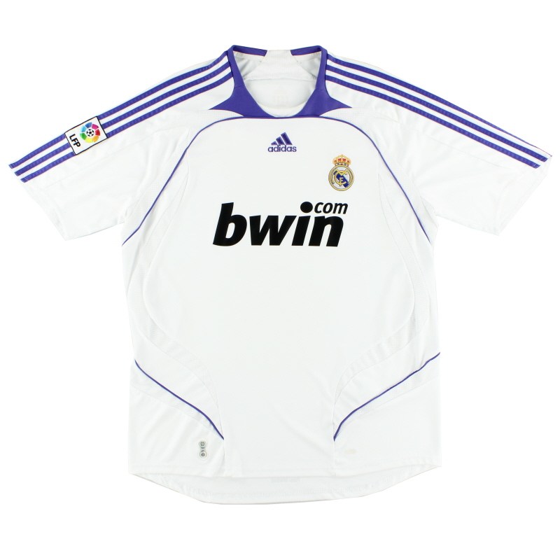 Real Madrid 2007/08 Retro Home Jersey