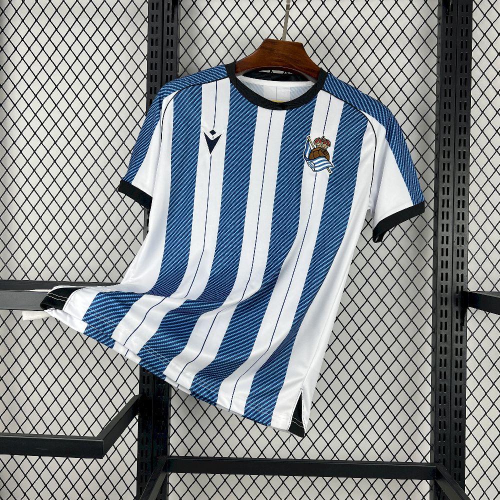 Men's Real Sociedad 2025/26 Fan Home Jersey