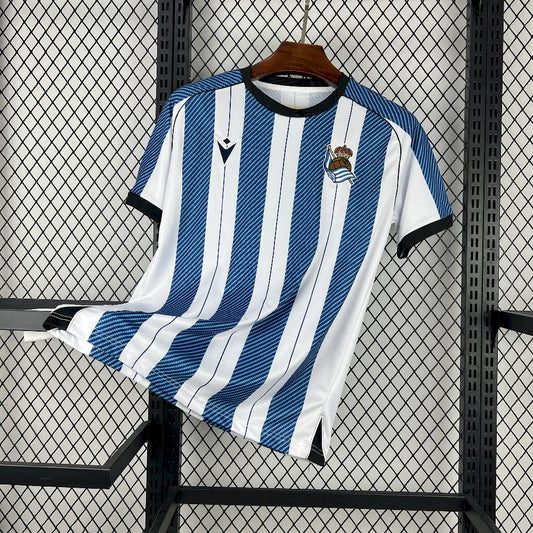 Men's Real Sociedad 2025/26 Fan Home Jersey