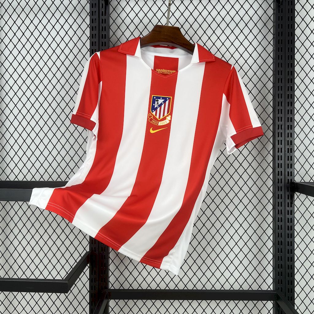 Atletico Madrid 1903/2003 Retro Centennial Edition Jersey