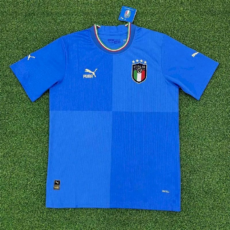 Mens Italy 2022 Home Jersey - Image 2