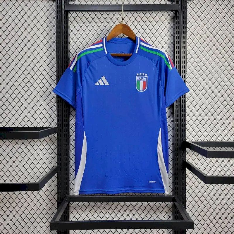 Mens Italy 2024/25 Home Jersey - Image 6