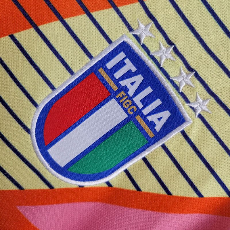 Mens Italy 2024/25 Goalkeeper Jersey - Image 7