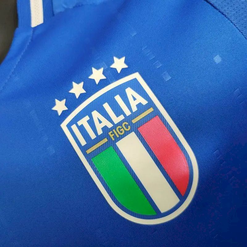 Mens Italy 2024/25 Home Jersey Player Version - Image 1