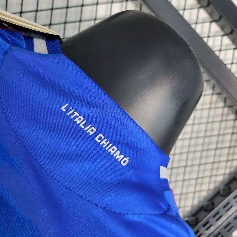 Mens Italy 2024/25 Home Jersey Player Version - Image 5