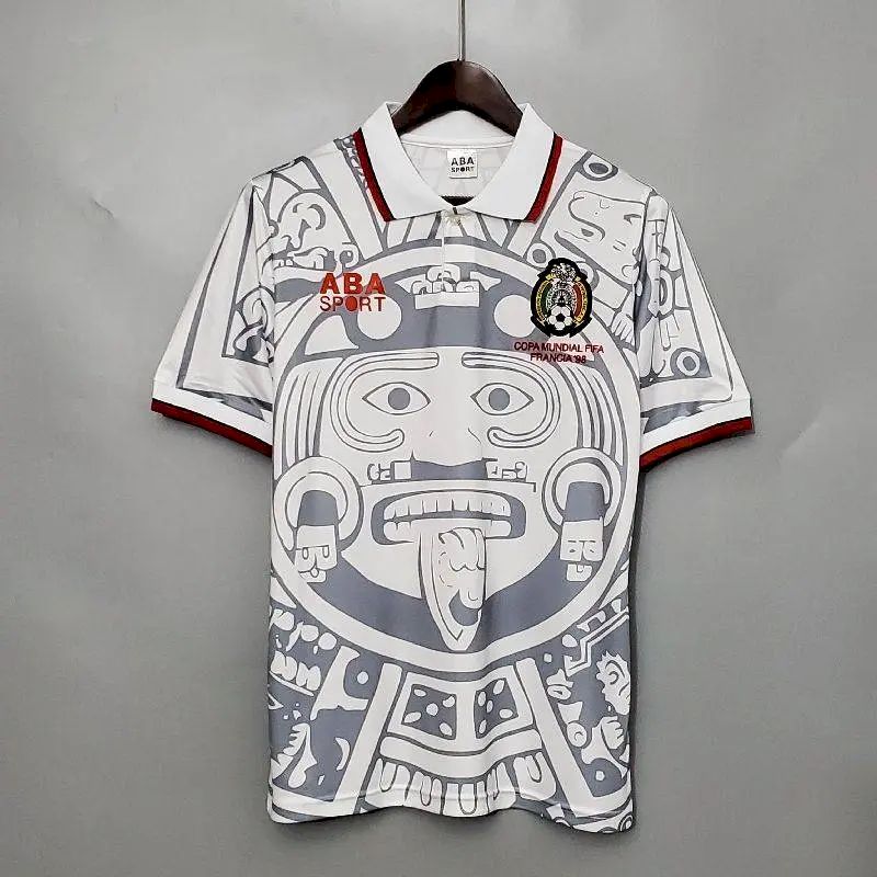 Mexico 1998 Retro Away Jersey
