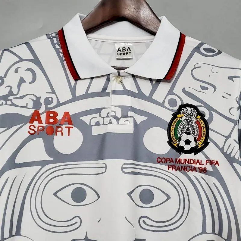 Mexico 1998 Retro Away Jersey