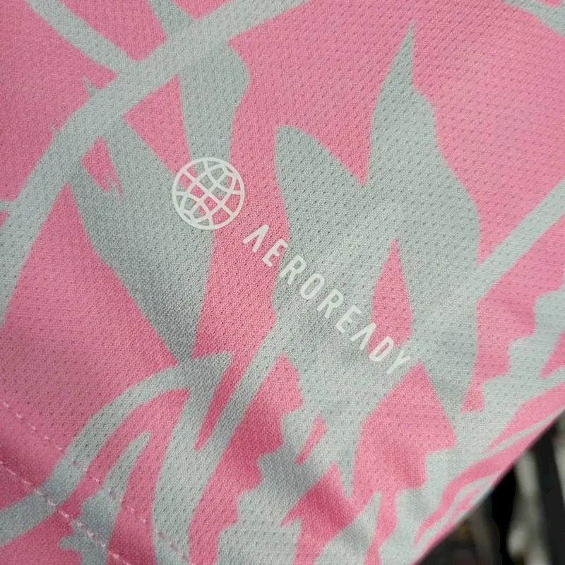 Men's Real Madrid 2023/24 Fan Pink Dragon Special Edition Jersey