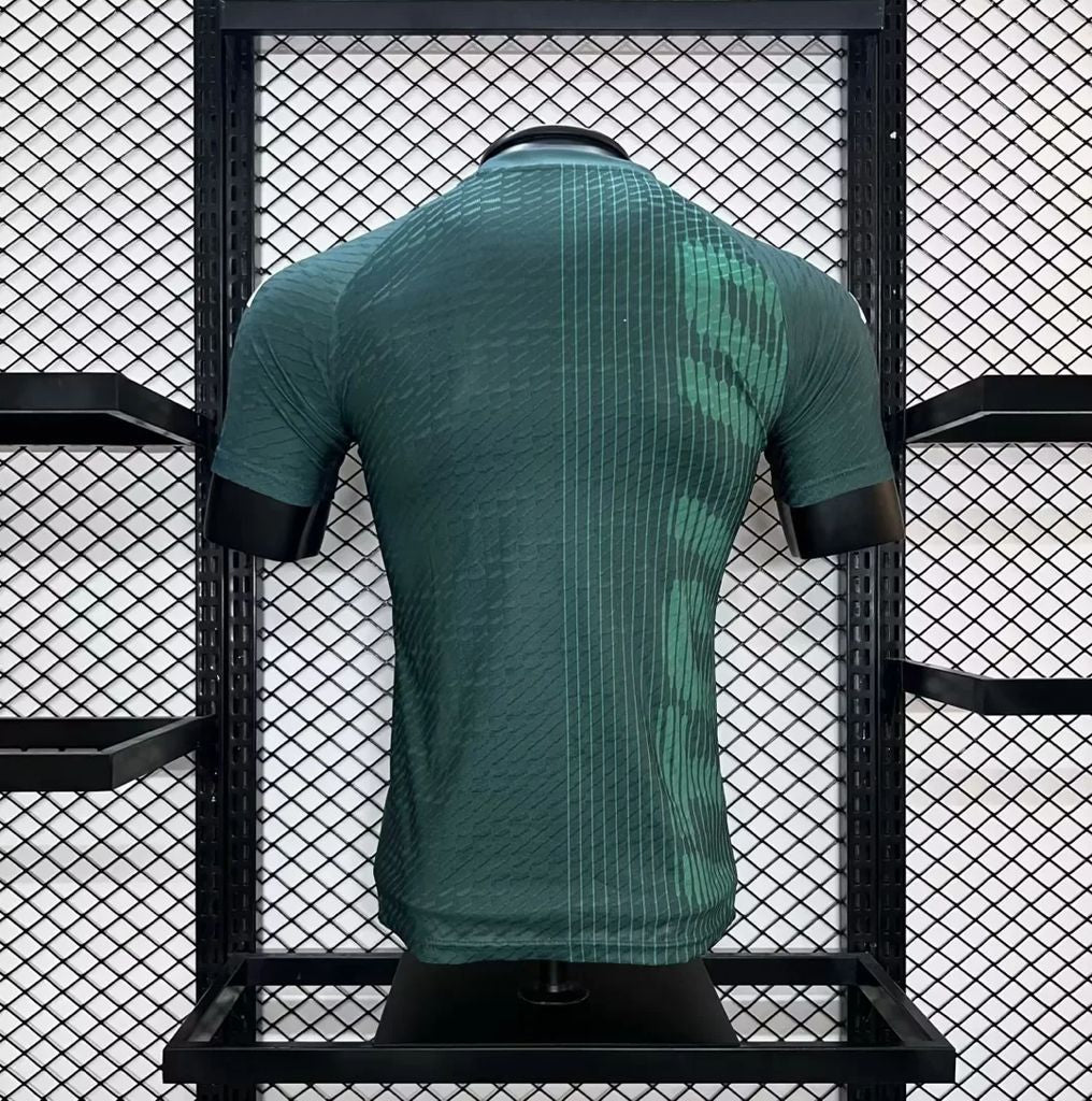 Mens Italy 2024/25 Blue co-branded version Jersey Player Version