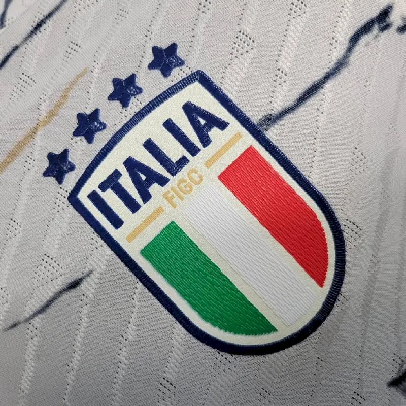 Mens Italy 2023/24 Home Jersey Player Version - Image 4