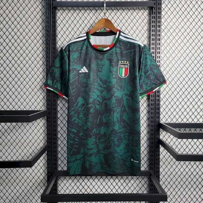 Mens Italy 2023/24 Away Jersey Player Version - Image 2