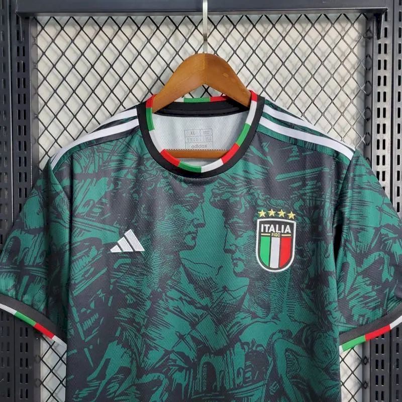Mens Italy 2023/24 Away Jersey Player Version - Image 4