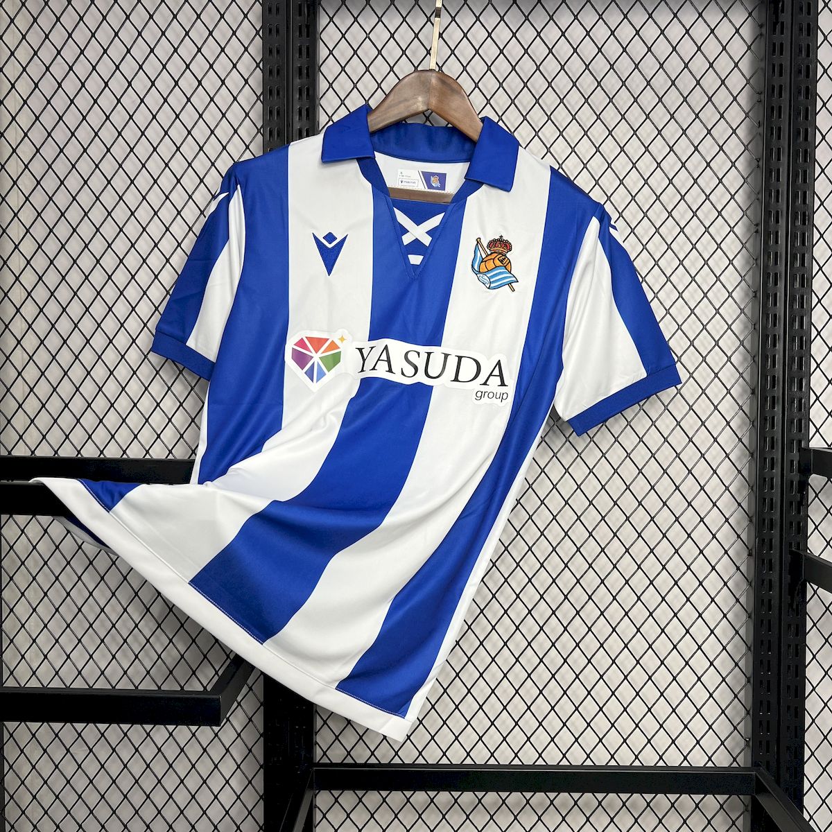 Men's Real Sociedad 2024/25 Fan Home Jersey
