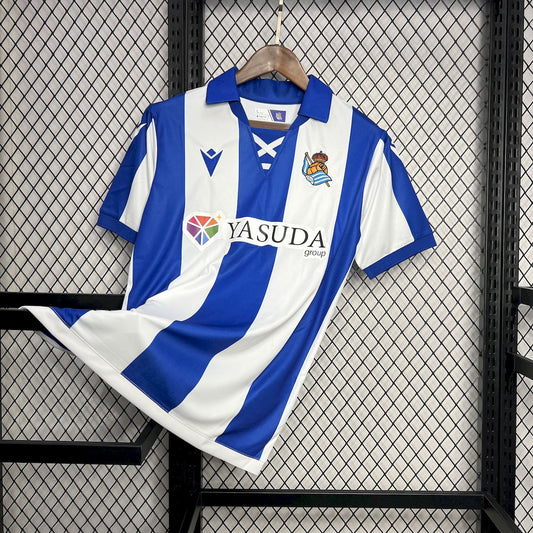 Men's Real Sociedad 2024/25 Fan Home Jersey