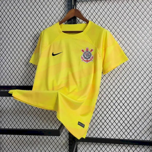 Men's Corinthians 2023/24 Fan Goalkeeper Yellow Boutique Jersey