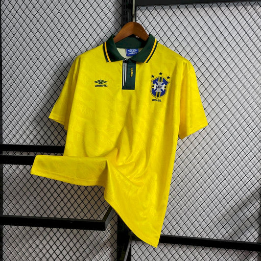 Brazil 1991/93 Retro Home Jersey